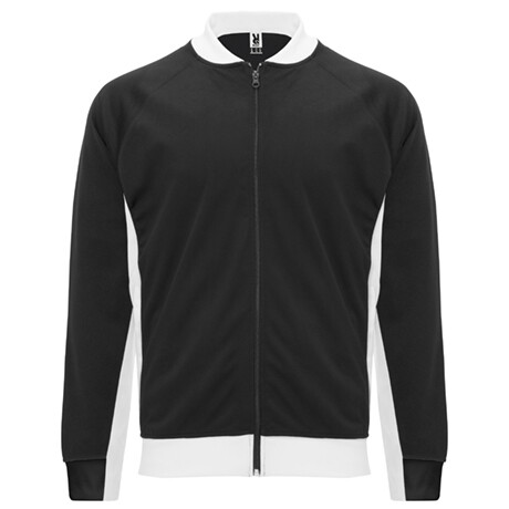 Chaqueta deportiva combinada, Color del artículo: Negro/Blanco