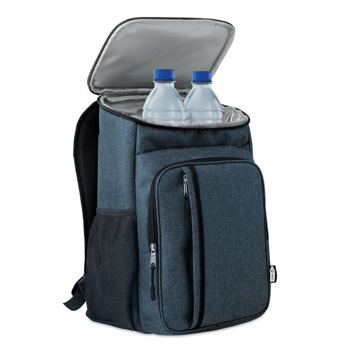 Mochila nevera jaspeada con accesorios de mesa para 2