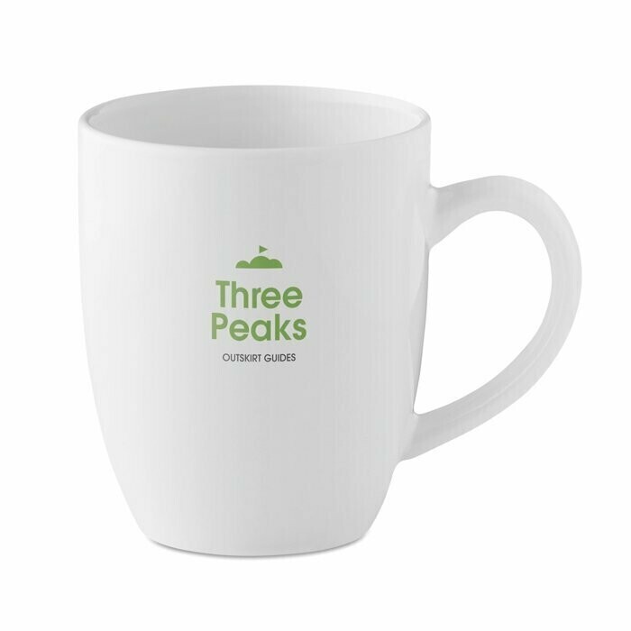 Taza de cerámica de 300ml, Color articulo: Blanco, Talla: 1 Color (min. 25 uds.)