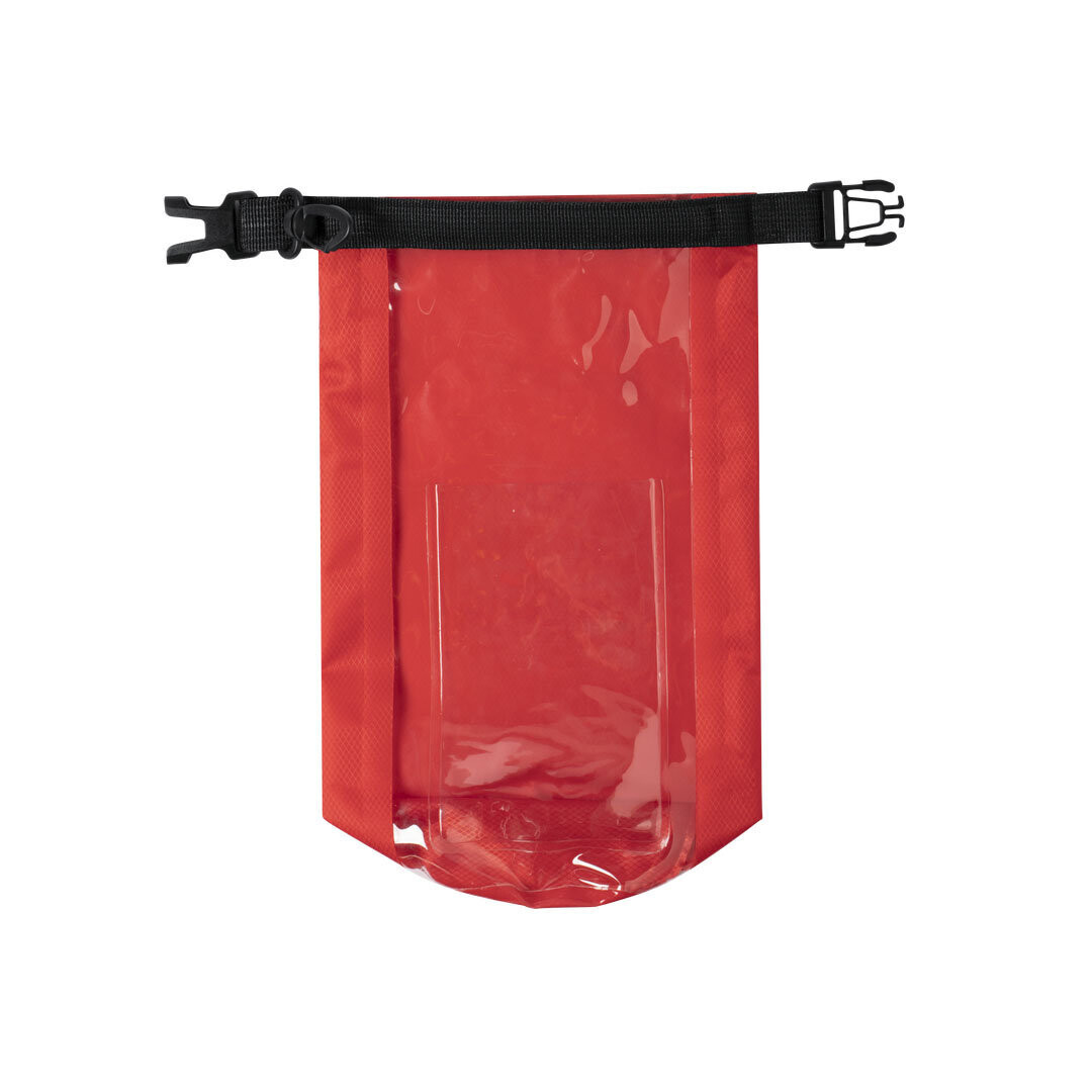 Bolsa impermeable, Color del artículo: Rojo