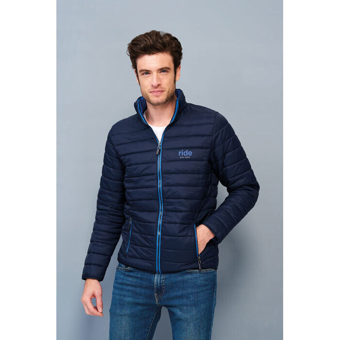 Chaqueta acolchada ligera, corte ajustado, 180 g/m²