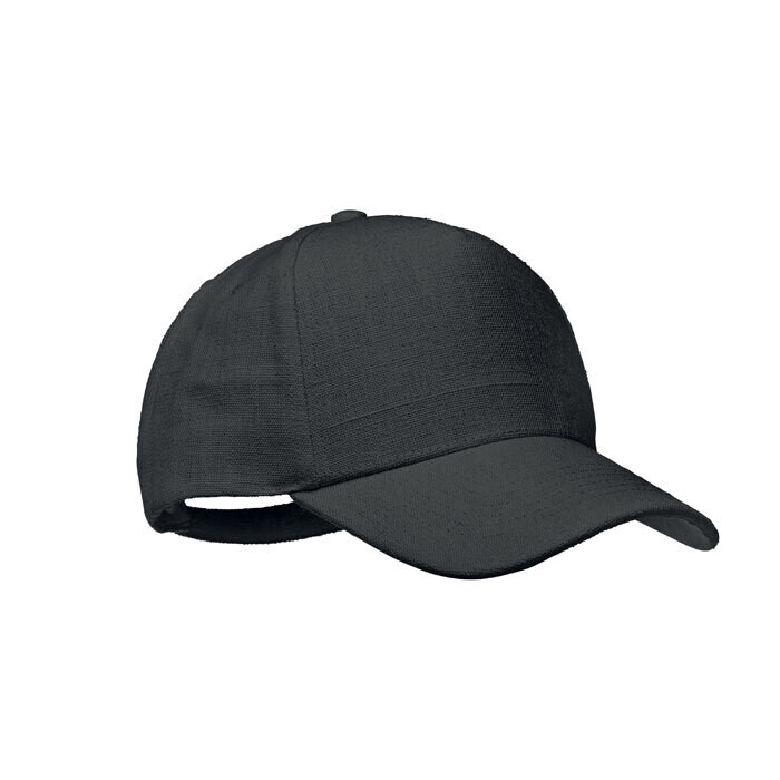 Gorra de béisbol de 5 paneles de cáñamo