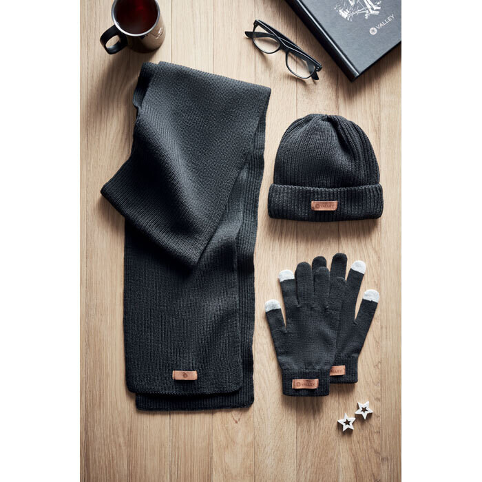 Set de invierno de 3 piezas (Gorro, bufanda y guantes)
