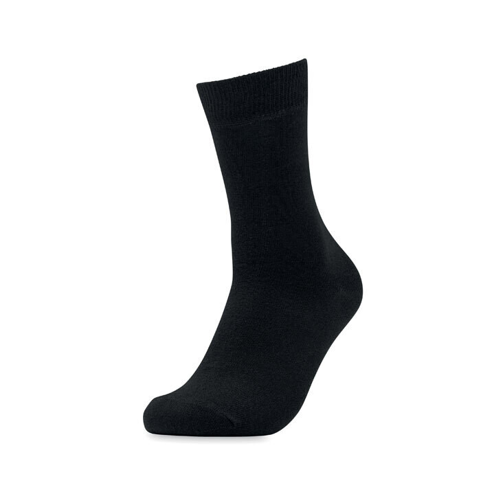 Par de calcetines en caja de regalo, Color del artículo: Negro, Logotipo: Sin logotipo