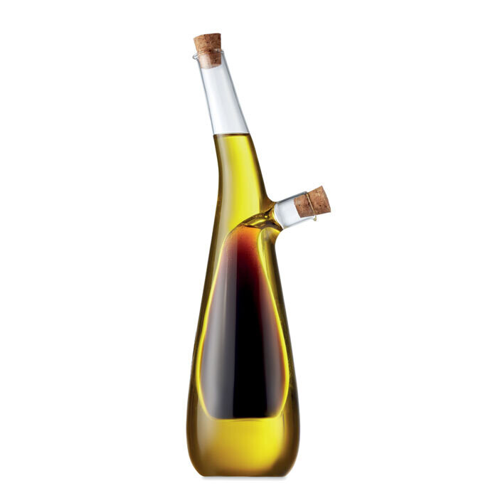 Aceitera vinagrera en cristal