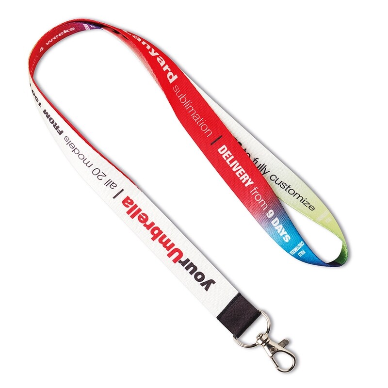 Lanyard poliéster sublimación Asiático