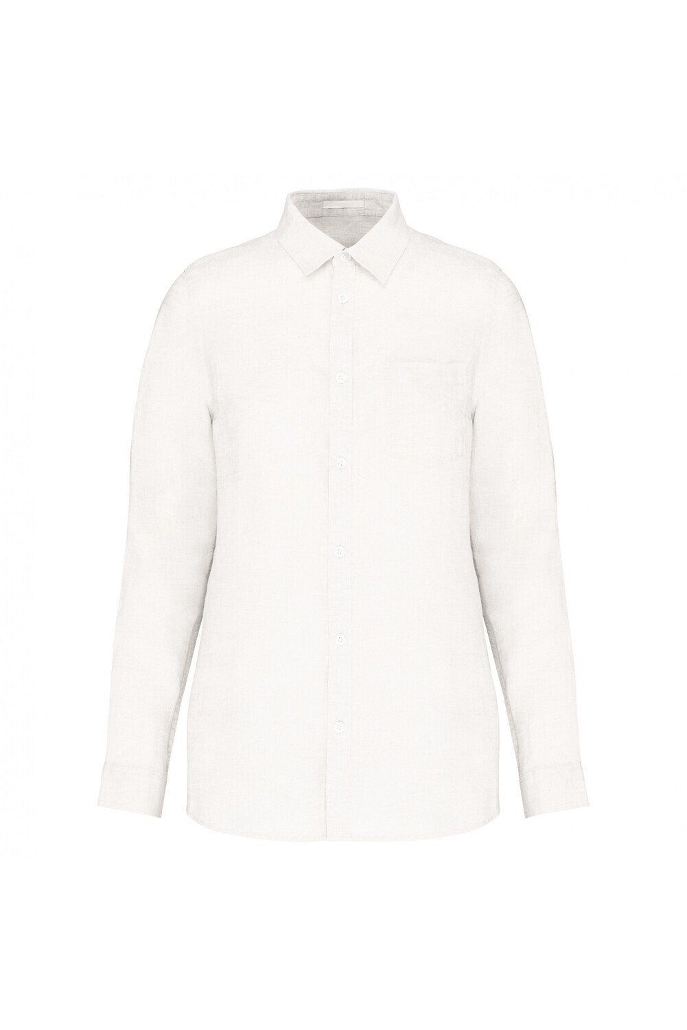 Camisa de lino de mujer, Color: White