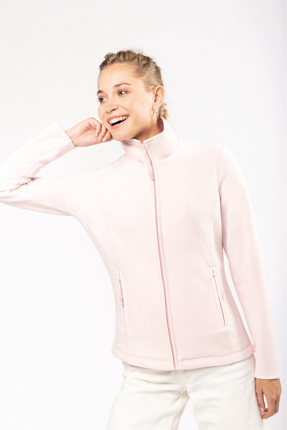 Chaqueta polar con cremallera 300gr mujer