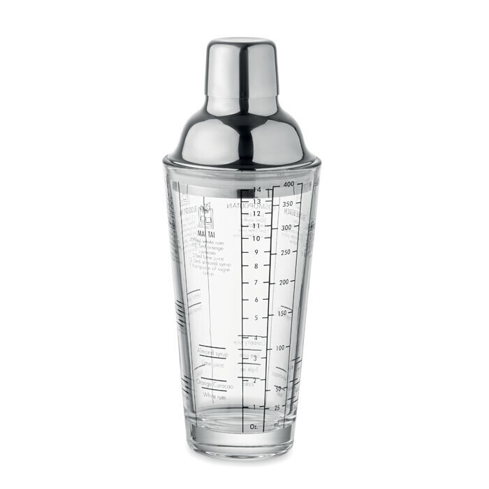 Coctelera de cristal