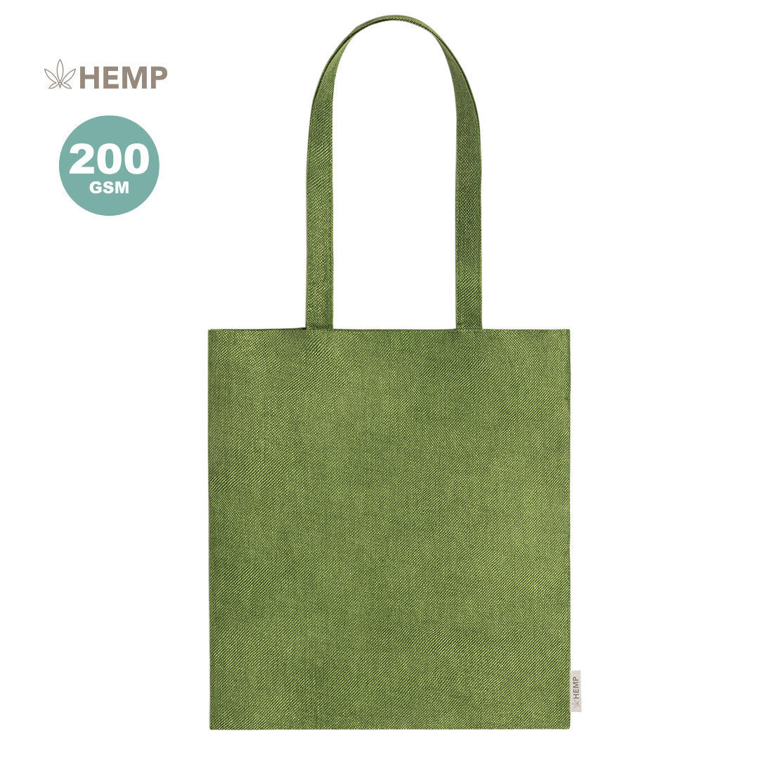 Totebag de tela de cáñamo