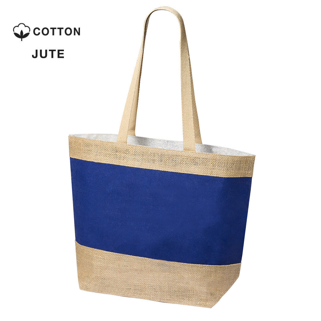 Bolsa de yute i algodón laminado