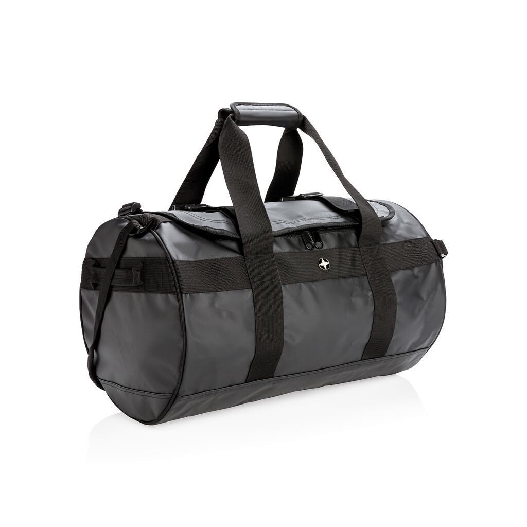 Mochila y bolsa de lona