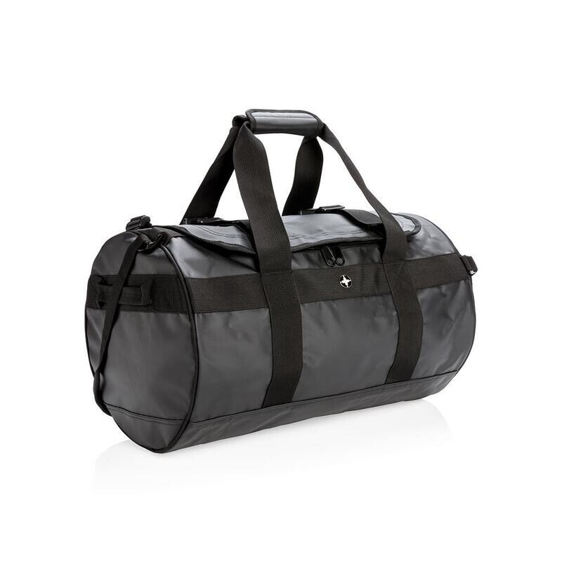 Mochila y bolsa de lona