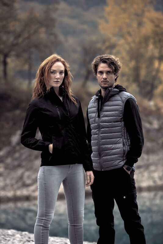 Chaqueta con cremallera SBS resistente al agua Ladies