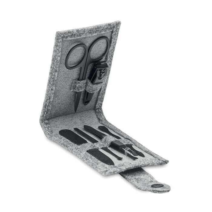 Set de manicura en RPET de 6 piezas