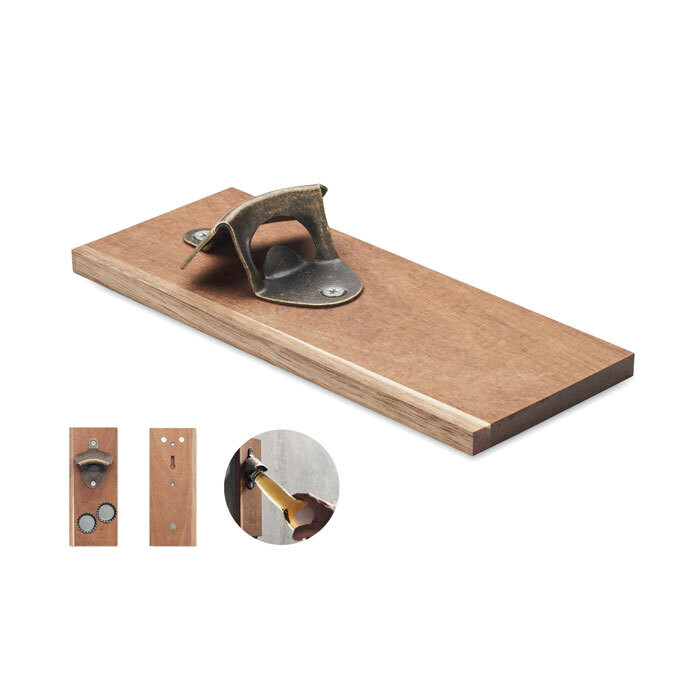 Abrebotellas de pader en madera y hierro