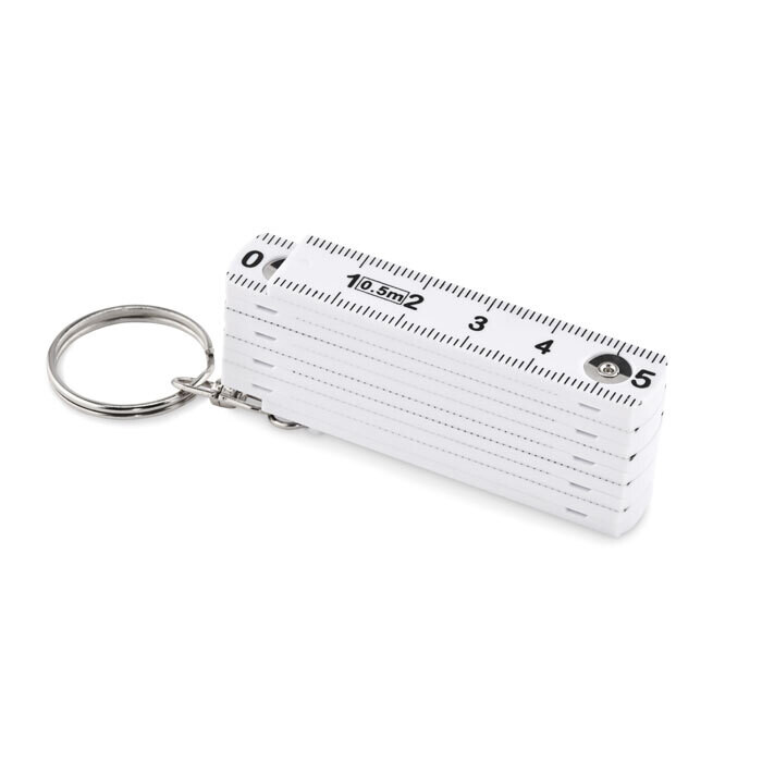 Llavero regla plegable en ABS