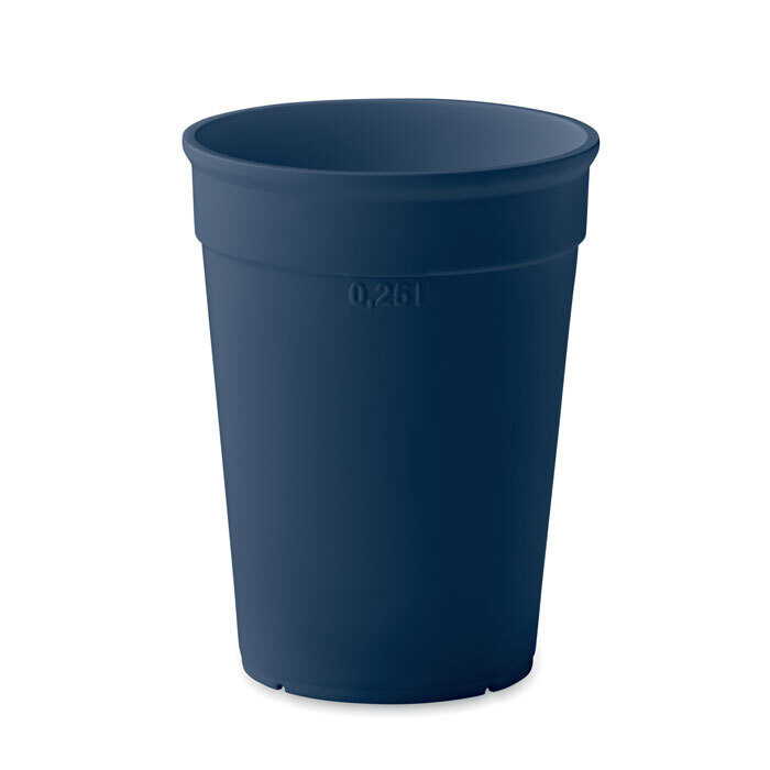 Vaso reutilizable en PP reciclado