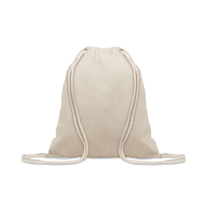Bolsa de cuerdas de algodón reciclado