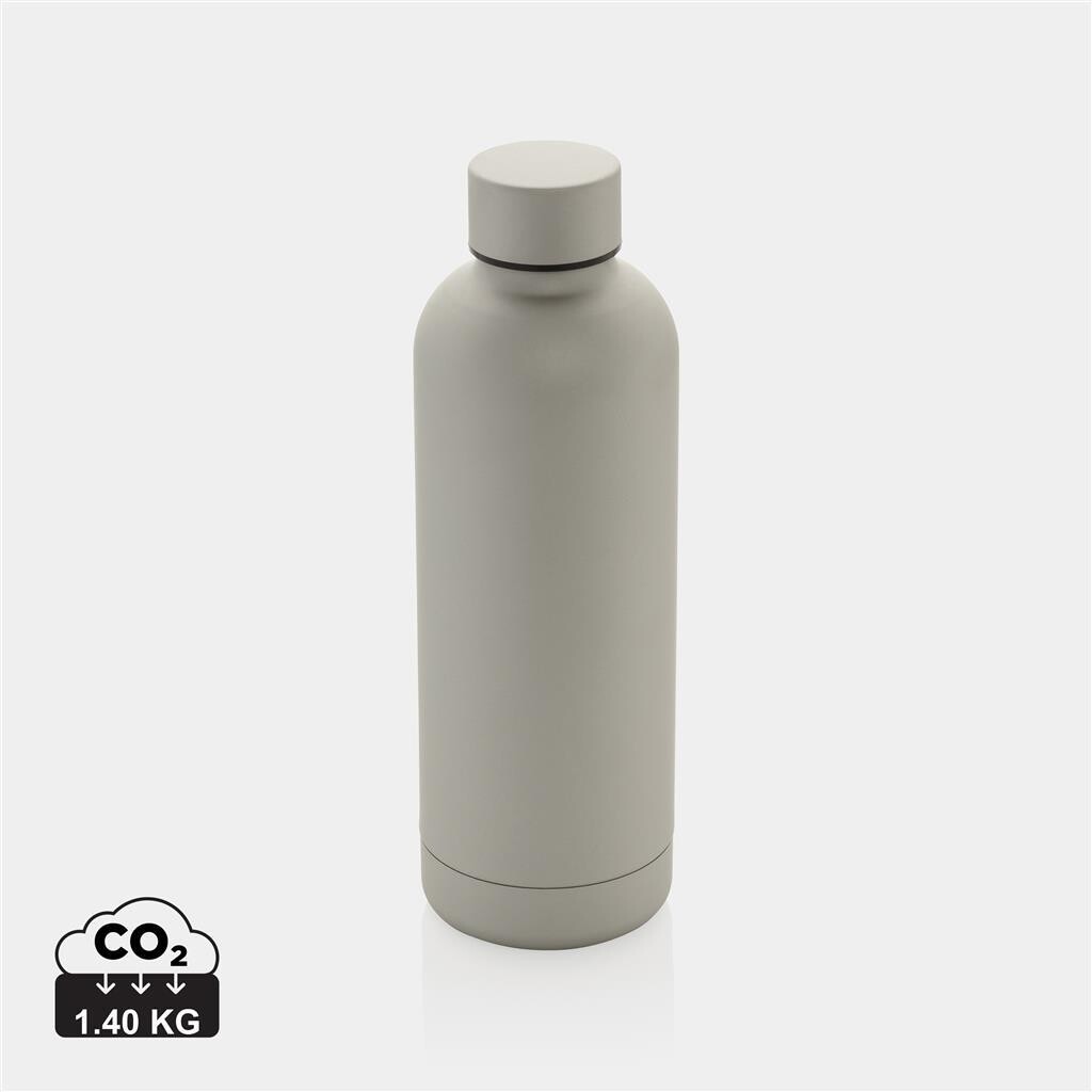 Botella de acero reciclado 500ml, Color del artículo: Plata