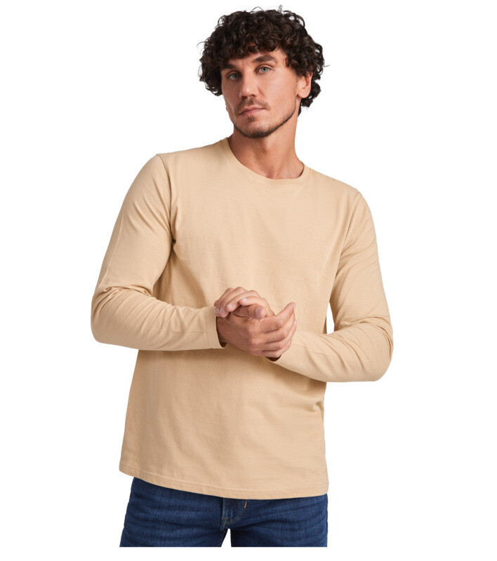 Camiseta de manga larga sin puños