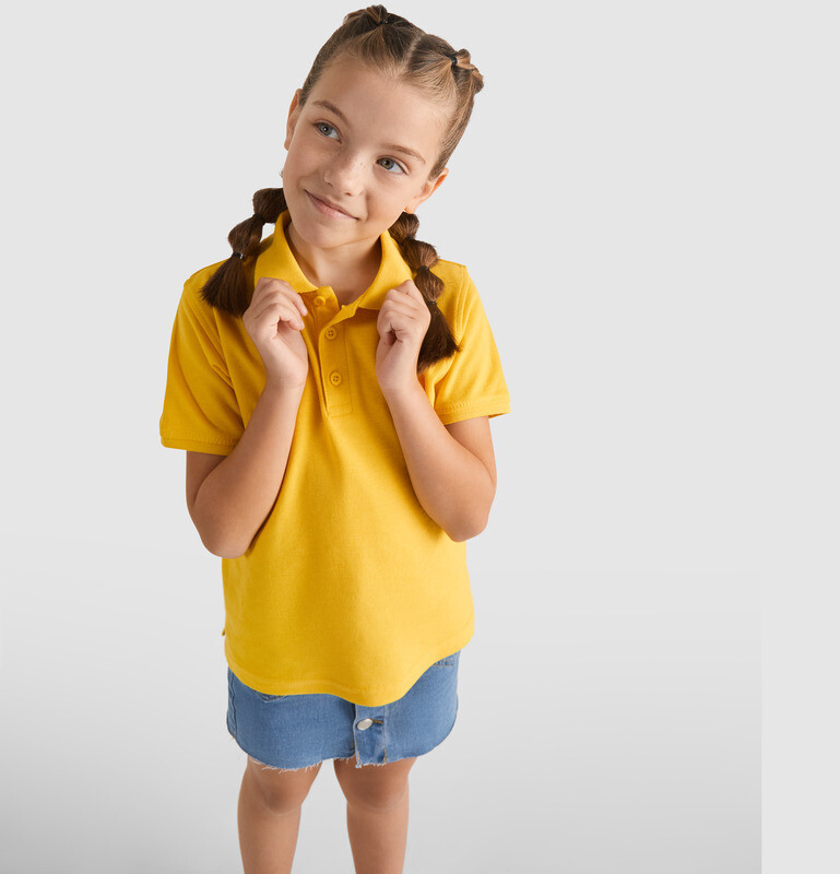 Polo infantil de manga corta
