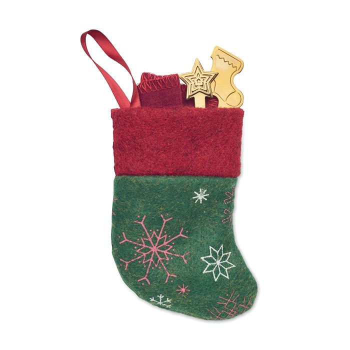 ​Set de cubiertos de postre navideño