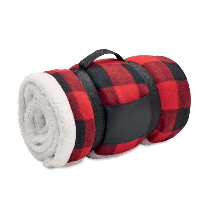 ​Manta polar forrada de sherpa