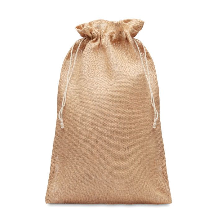 Bolsa grande de cuerdas de yute