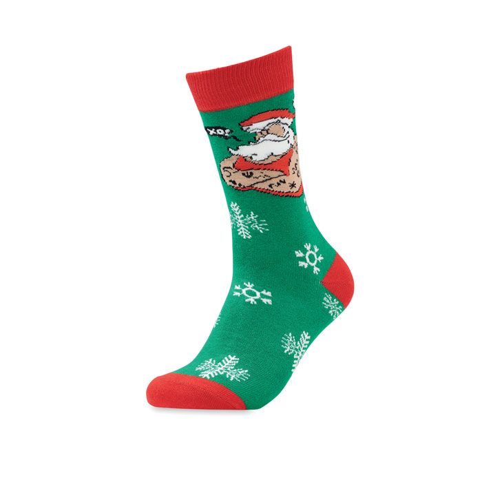 ​Par de calcetines con motivos navideños