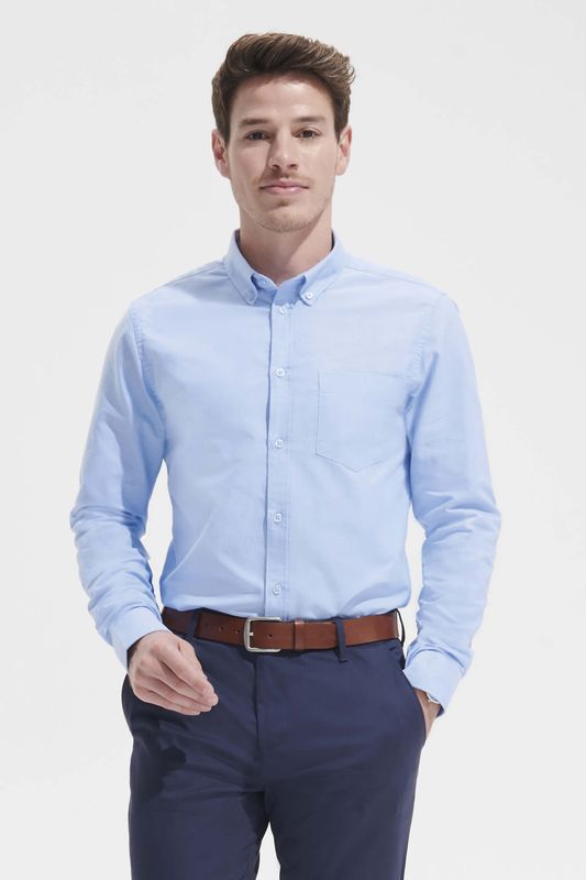 Camisa oxford de hombre