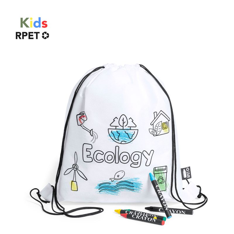 Mochila en RPET para colorear Mochila en RPET para colorear