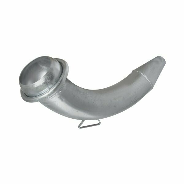 OM 90° Coupling c/w Cone End Male 6"