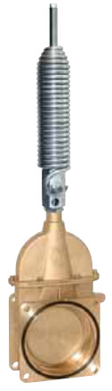 Gate Valve c/w Spring Return Hydraulic Ram 8"
