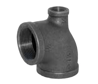 90° Bend c/w 1/2" Port for Gauge (2")