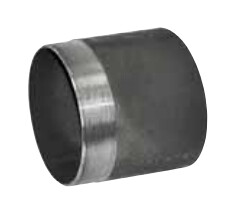 Threaded Tube - Black 3" (75mm)