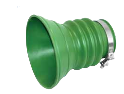 6" Rubber Funnel