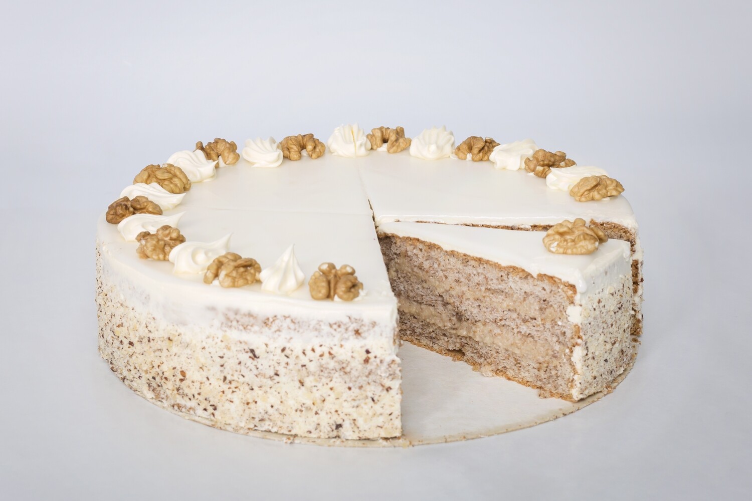 Russische-Nuss Torte, 1 Stück Russische-Nuss Torte, 1 Stück