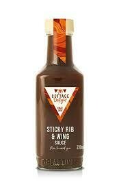 COTTAGE DELIGHT STICKY RIB WING SAUCE 220ML