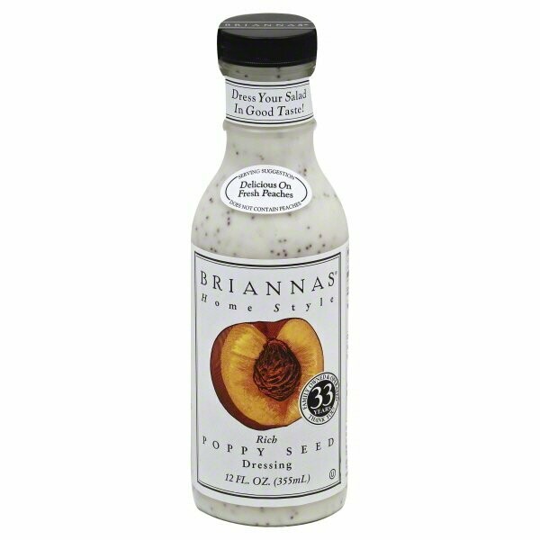 BRIANNA'S POPPYSEED DRESSING - 6X12OZ CASE BRIANNA'S POPPYSEED DRESSING - 6X12OZ CASE