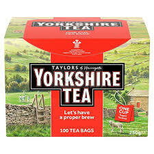 TAYLORS YORKSHIRE TEABAGS 80S