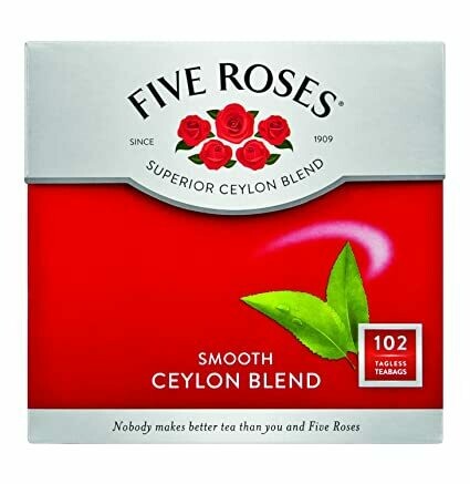 FIVE ROSES CEYLON BLEND SELECT 102&#39;S TEA