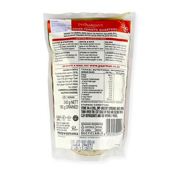 INA P SUNDRIED TOMATO 12X240G - CASE