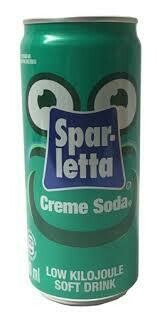 SPARLETTA CREME SODA - SINGLE CAN