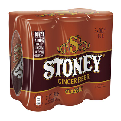 STONEY'S GINGER BEER - CS