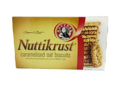 BAKERS NUTTIKRUST CARAMELISED OAT BISCUITS