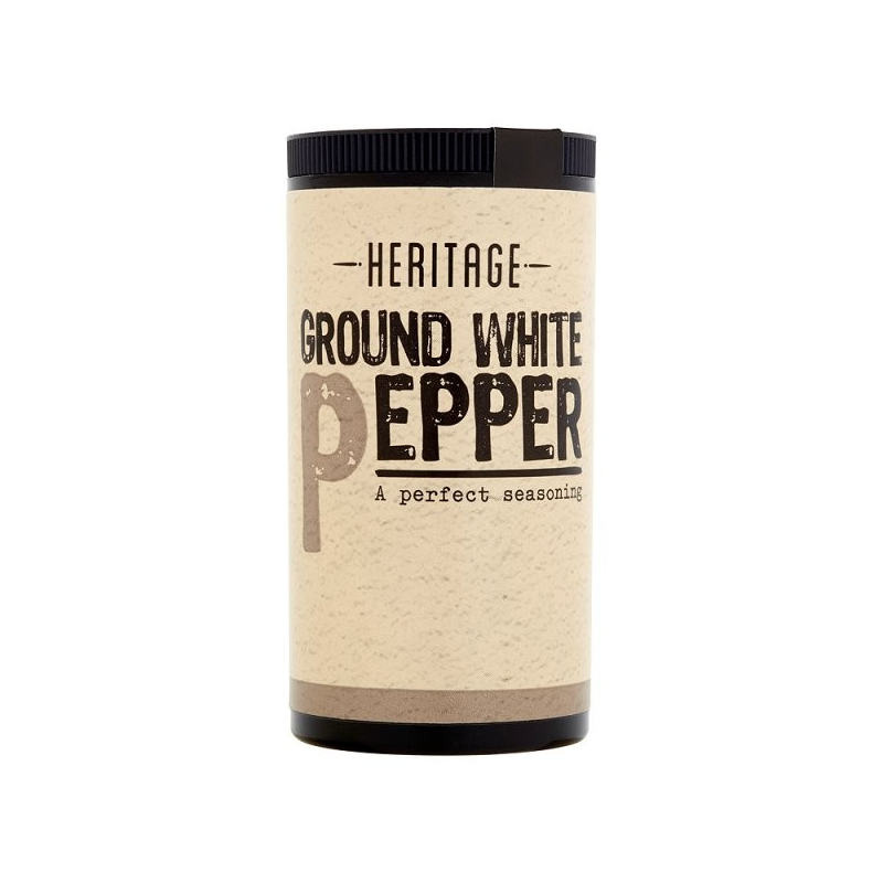 HERITAGE GROUND WHITE PEPPER 25G