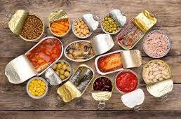 TINNED AND BOTTLED PRESERVED ITEMS