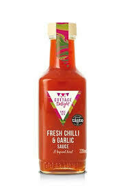 COTTAGE DELIGHT FRESH CHILLI & GARLIC SAUCE 220ML