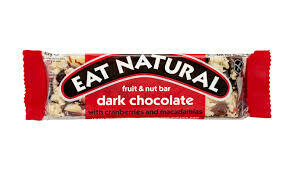 EAT NATURAL  DARK CRAN/MACADAMIA GF 45G